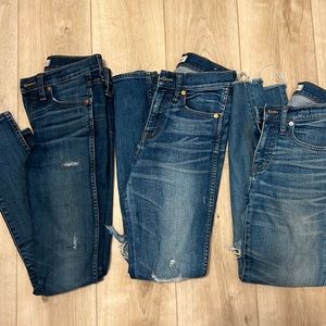 Madewell skinny bundle
